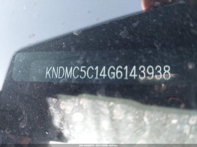 Продажа на аукционе авто 2016 Kia Sedona Ex, vin: KNDMC5C14G6143938, номер лота: 44629579