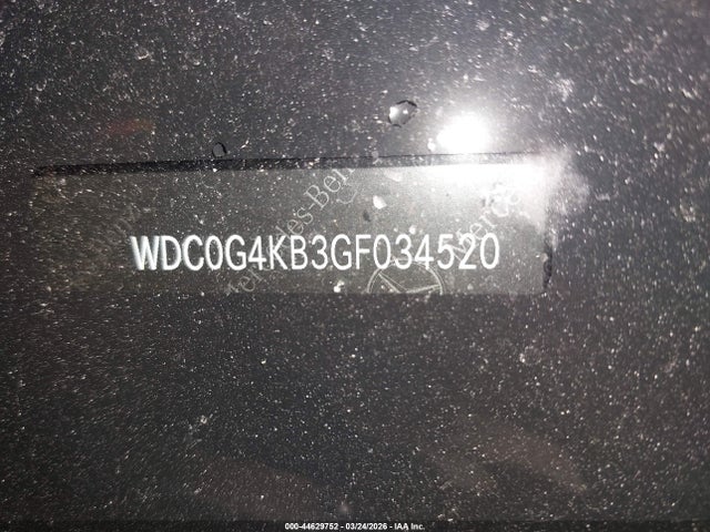 Aukcja sprzedaży 2016 Mercedes-benz Glc 300 4matic, vin: WDC0G4KB3GF034520, numer aukcji: 44629752