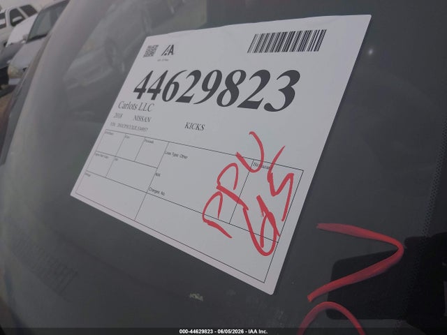Продаж на аукціоні авто 2018 Nissan Kicks Sr, vin: 3N1CP5CUXJL534957, номер лоту: 44629823