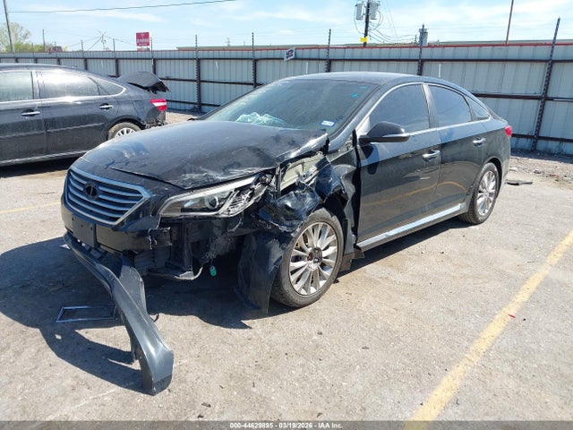 2015 Hyundai Sonata Limited მანქანა იყიდება აუქციონზე, vin: 5NPE34AF7FH143885, აუქციონის ნომერი: 44629895