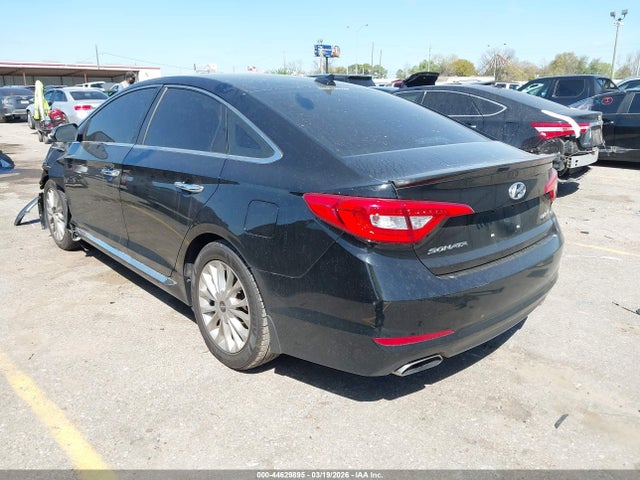 2015 Hyundai Sonata Limited მანქანა იყიდება აუქციონზე, vin: 5NPE34AF7FH143885, აუქციონის ნომერი: 44629895