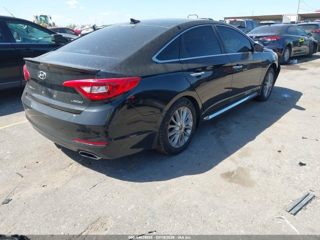 2015 Hyundai Sonata Limited მანქანა იყიდება აუქციონზე, vin: 5NPE34AF7FH143885, აუქციონის ნომერი: 44629895