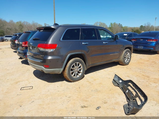Продажа на аукционе авто 2015 Jeep Grand Cherokee Limited, vin: 1C4RJFBG5FC717440, номер лота: 44629899