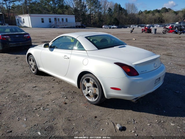 44629912 :رقم المزاد ، JTHFN48Y640059572 vin ، 2004 Lexus Sc 430 مزاد بيع