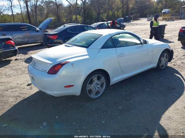 44629912 :رقم المزاد ، JTHFN48Y640059572 vin ، 2004 Lexus Sc 430 مزاد بيع