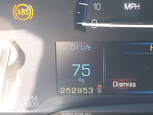 3GYFNBE37FS625372 Cadillac Srx Luxury Collection