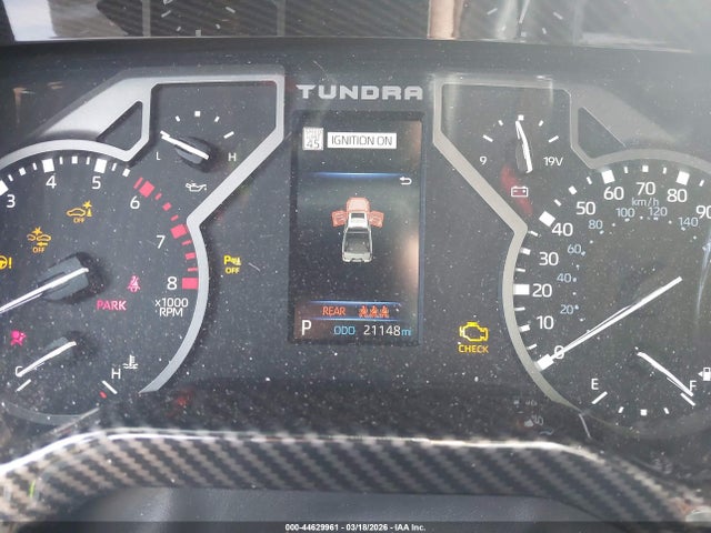 44629961 :رقم المزاد ، 5TFLA5DB6SX243325 vin ، 2025 Toyota Tundra Sr5 مزاد بيع