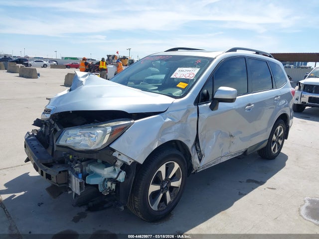 2017 Subaru Forester 2.5i Premium მანქანა იყიდება აუქციონზე, vin: JF2SJADC4HH487458, აუქციონის ნომერი: 44629977