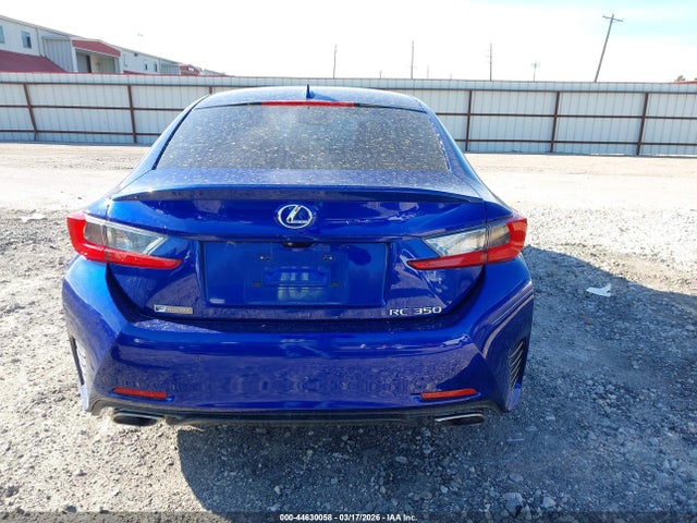 2015 Lexus Rc 350 მანქანა იყიდება აუქციონზე, vin: JTHHE5BC2F5007941, აუქციონის ნომერი: 44630058