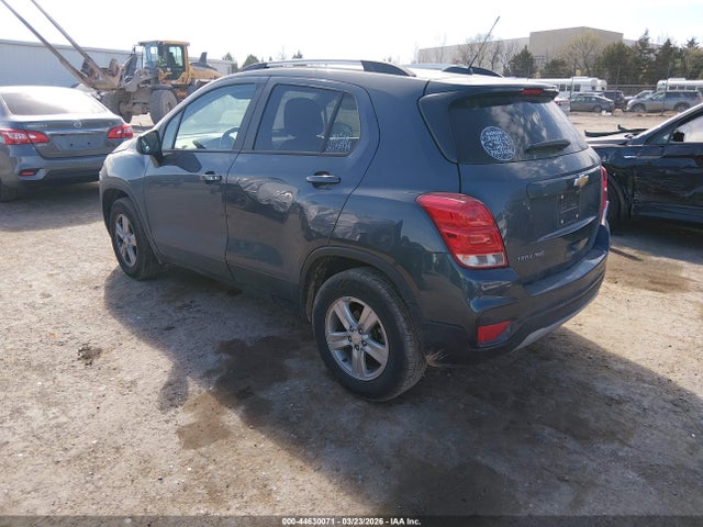 2022 Chevrolet Trax Awd Lt მანქანა იყიდება აუქციონზე, vin: KL7CJPSM1NB561383, აუქციონის ნომერი: 44630071