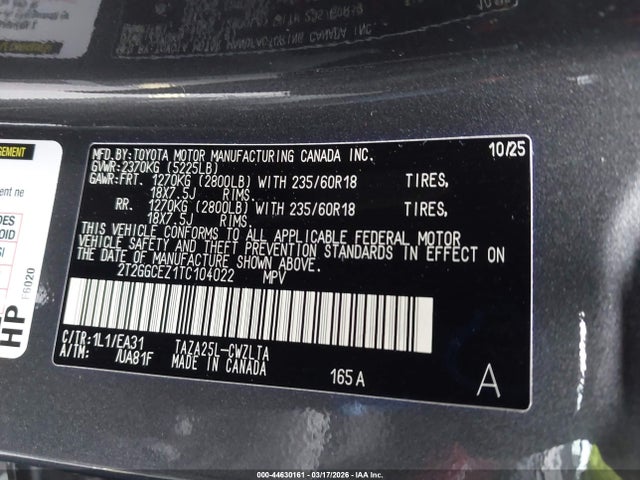 2T2GGCEZ1TC104022 Lexus Nx 350 Premium