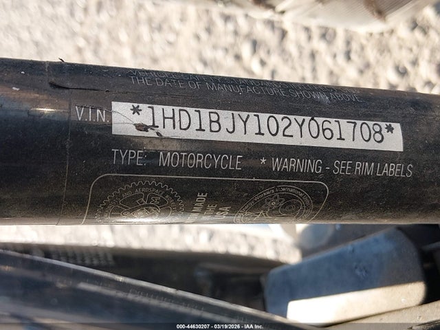 2002 HARLEY-DAVIDSON FLSTC 1HD1BJY102Y061708 Photo 9