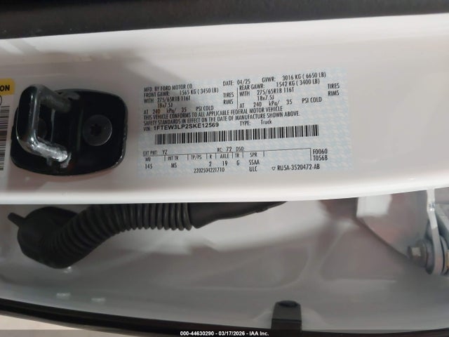 Ford F-150 Xlt 2025 1FTEW3LP2SKE12569 Image 9