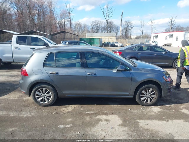 Aukcja sprzedaży 2017 Volkswagen Golf Tsi S 4-door, vin: 3VW217AU2HM004315, numer aukcji: 44630362