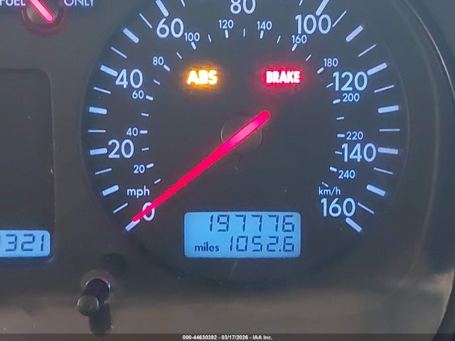 2000 Volkswagen Jetta Gls მანქანა იყიდება აუქციონზე, vin: 3VWSC29M3YM000808, აუქციონის ნომერი: 44630392