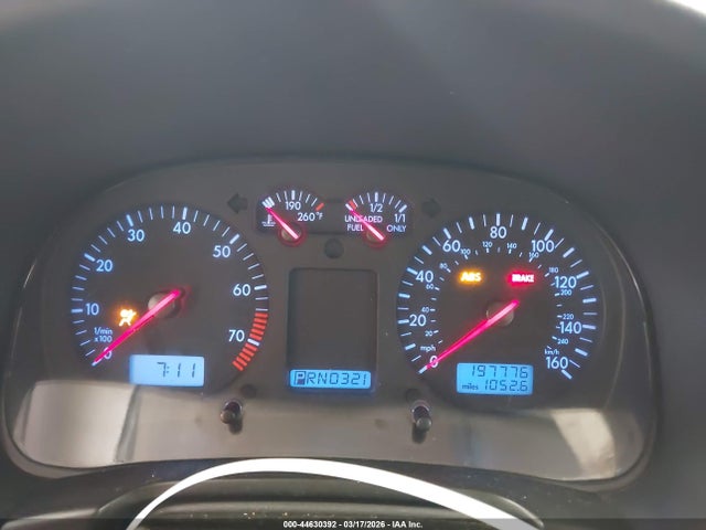 2000 Volkswagen Jetta Gls მანქანა იყიდება აუქციონზე, vin: 3VWSC29M3YM000808, აუქციონის ნომერი: 44630392