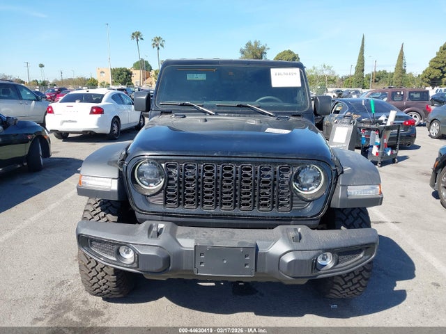 2025 Jeep Wrangler 4-door Willys 4x4 მანქანა იყიდება აუქციონზე, vin: 1C4PJXDG1SW635417, აუქციონის ნომერი: 44630419