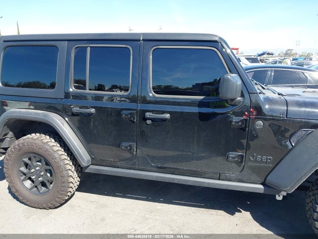 2025 Jeep Wrangler 4-door Willys 4x4 მანქანა იყიდება აუქციონზე, vin: 1C4PJXDG1SW635417, აუქციონის ნომერი: 44630419
