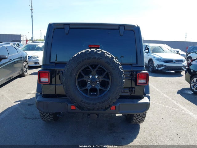 2025 Jeep Wrangler 4-door Willys 4x4 მანქანა იყიდება აუქციონზე, vin: 1C4PJXDG1SW635417, აუქციონის ნომერი: 44630419