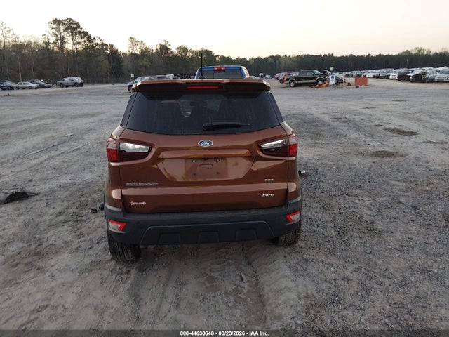 Aukcja sprzedaży 2019 Ford Ecosport Ses, vin: MAJ6S3JL8KC252682, numer aukcji: 44630648