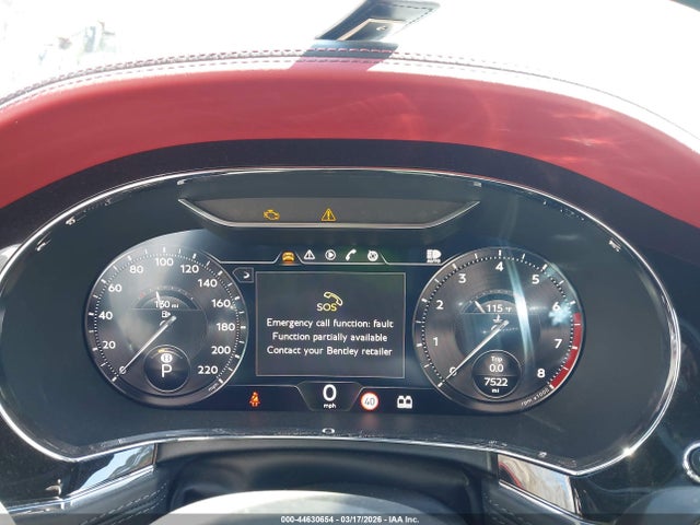 2023 Bentley Continental Gt Mulliner W12/speed მანქანა იყიდება აუქციონზე, vin: SCBDT4ZG5PC011507, აუქციონის ნომერი: 44630654