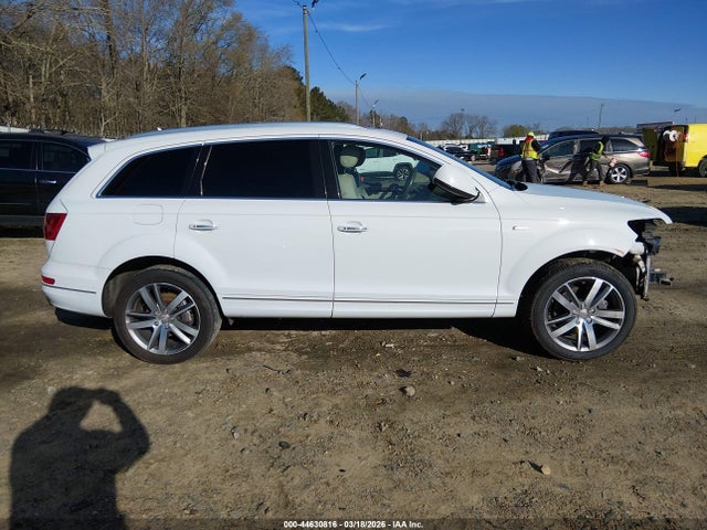 44630816 :رقم المزاد ، WA1LGAFE7ED013713 vin ، 2014 Audi Q7 3.0t Premium مزاد بيع
