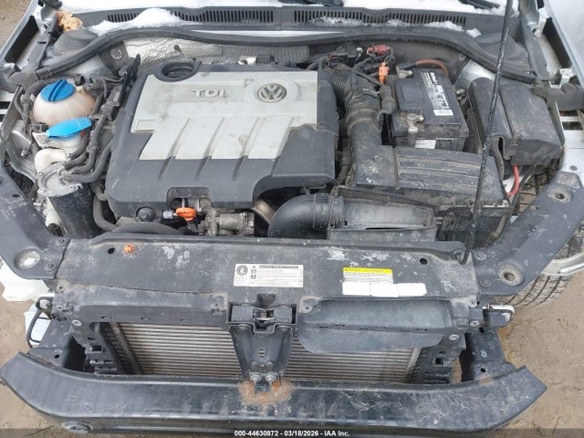 44630872 :رقم المزاد ، 3VWLL7AJ3DM442016 vin ، 2013 Volkswagen Jetta 2.0l Tdi مزاد بيع