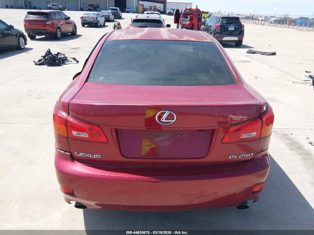 Продаж на аукціоні авто 2006 Lexus Is 250, vin: JTHBK262762019891, номер лоту: 44630878