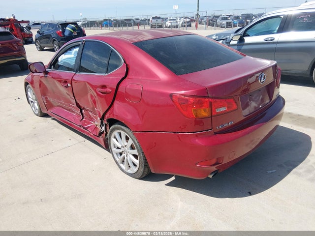 Продаж на аукціоні авто 2006 Lexus Is 250, vin: JTHBK262762019891, номер лоту: 44630878