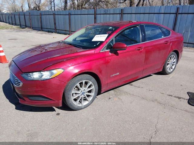 Ford Fusion Hybrid Se 2017 3FA6P0LU4HR383673 Image 2