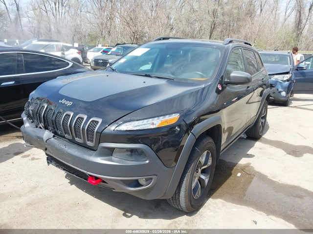 44630929 :رقم المزاد ، 1C4PJMBS5HW615525 vin ، 2017 Jeep Cherokee Trailhawk 4x4 مزاد بيع
