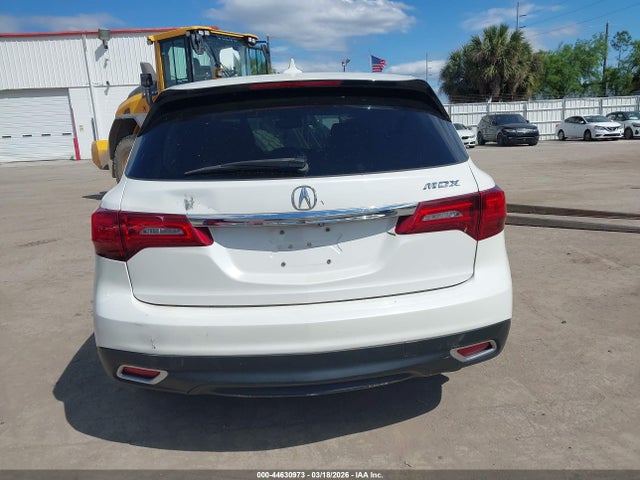 2014 Acura Mdx Technology Package მანქანა იყიდება აუქციონზე, vin: 5FRYD3H40EB001513, აუქციონის ნომერი: 44630973