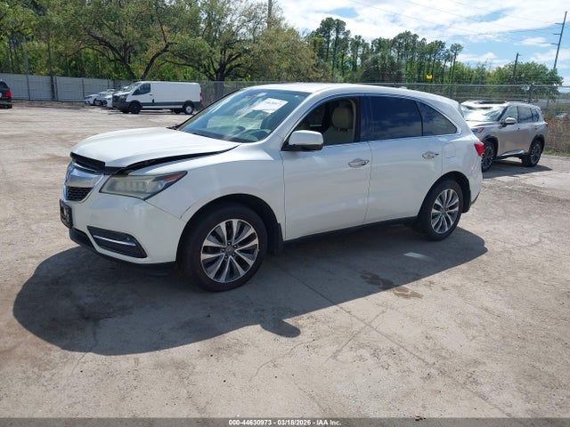 2014 Acura Mdx Technology Package მანქანა იყიდება აუქციონზე, vin: 5FRYD3H40EB001513, აუქციონის ნომერი: 44630973