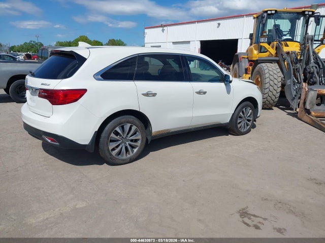 2014 Acura Mdx Technology Package მანქანა იყიდება აუქციონზე, vin: 5FRYD3H40EB001513, აუქციონის ნომერი: 44630973