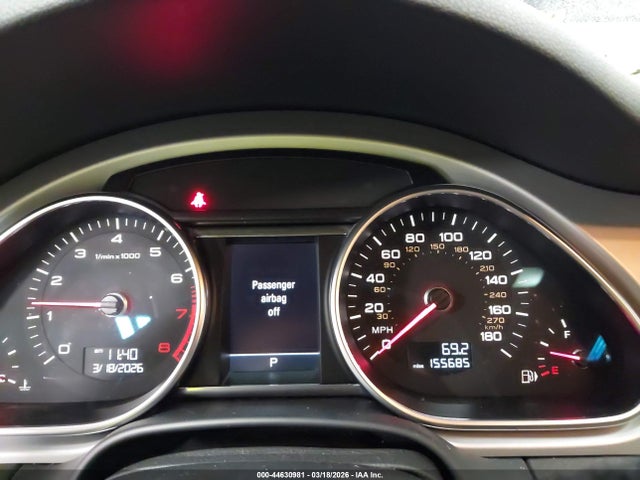 2014 Audi Q7 3.0t S Line Prestige მანქანა იყიდება აუქციონზე, vin: WA1DGAFE2ED007533, აუქციონის ნომერი: 44630981