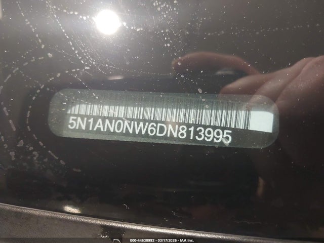 Продажа на аукционе авто 2013 Nissan Xterra S, vin: 5N1AN0NW6DN813995, номер лота: 44630992
