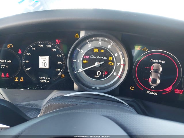 WP0AD2A90SS265655 Porsche 911 Turbo 50 Years/turbo Cabriolet/turbo S Cabriolet