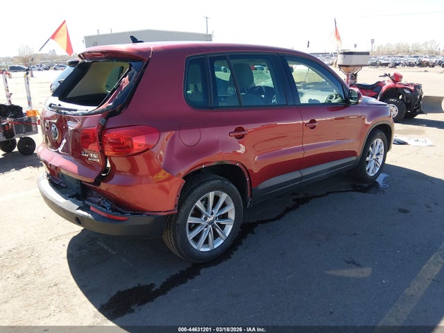 2014 Volkswagen Tiguan Se მანქანა იყიდება აუქციონზე, vin: WVGBV3AX3EW086993, აუქციონის ნომერი: 44631201