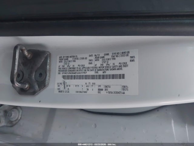 2014 FORD ESCAPE 1FMCU9G94EUA31757 Photo 8