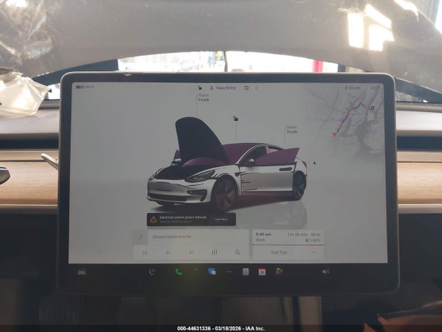 44631336 :رقم المزاد ، 5YJ3E1EA4PF627463 vin ، 2023 Tesla Model 3 Rear-wheel Drive مزاد بيع