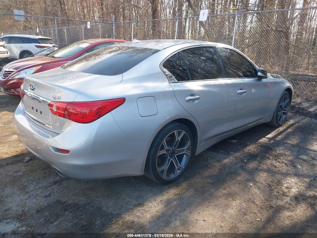 2016 Infiniti Q50 2.0t Base/2.0t Premium მანქანა იყიდება აუქციონზე, vin: JN1CV7AP4GM203160, აუქციონის ნომერი: 44631379