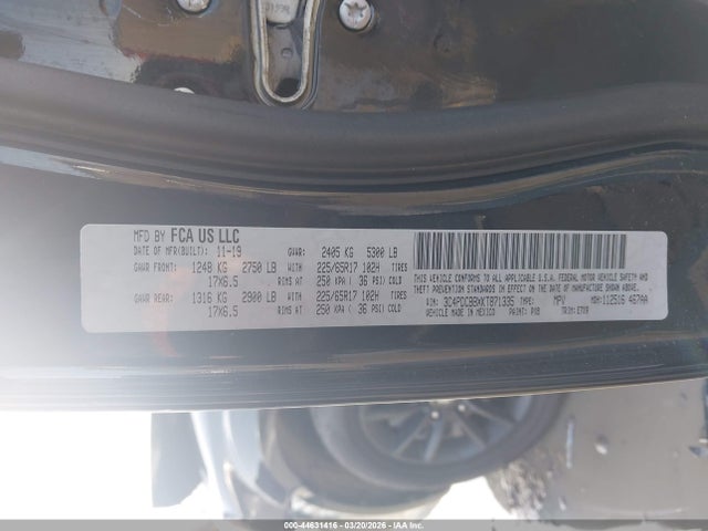 Dodge JOURNEY SE 2019 3C4PDCBBXKT871335 Image 9