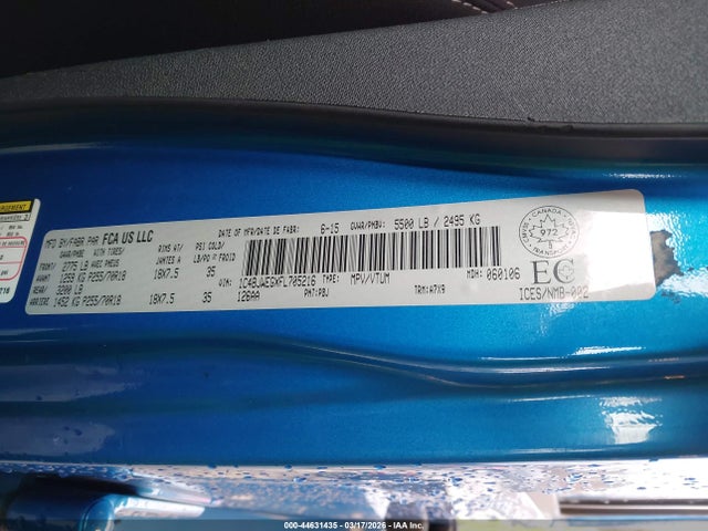 2015 JEEP WRANGLER UNLIMITED 1C4BJWEGXFL705216 Photo 8