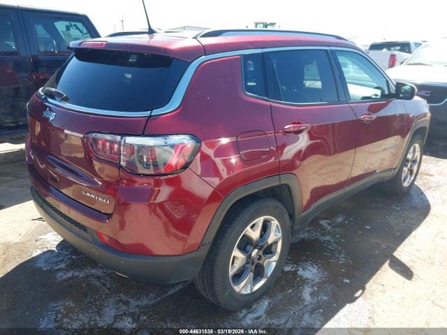 2021 Jeep Compass Limited 4x4 მანქანა იყიდება აუქციონზე, vin: 3C4NJDCB0MT565204, აუქციონის ნომერი: 44631538