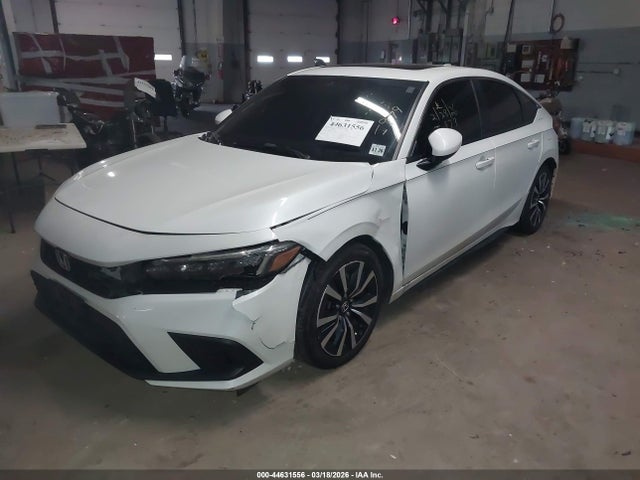 Auction sale of the 2022 Honda Civic Ex-l, vin: 19XFL1H76NE001760, lot number: 44631556