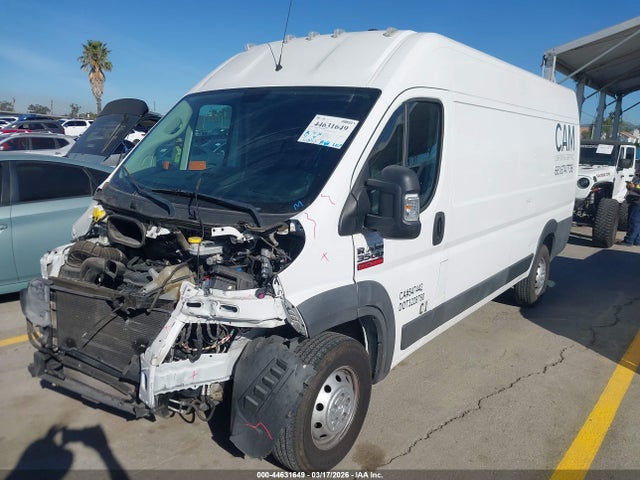 3C6URVJG0JE117125 RAM Promaster 3500 Cargo Van High Roof 159 Wb Ext
