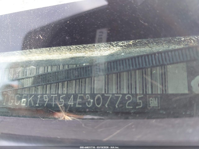 Aukcja sprzedaży 2004 Chevrolet Silverado 1500 Z71, vin: 1GCEK19T54E307725, numer aukcji: 44631716