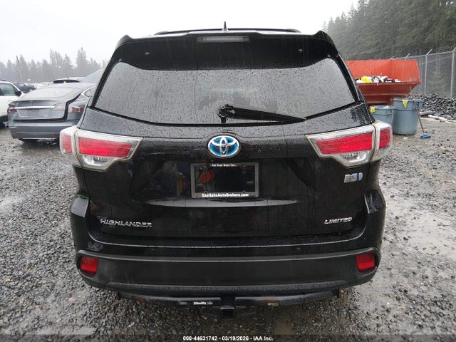 5TDDCRFH0FS010799 Toyota Highlander Hybrid Limited