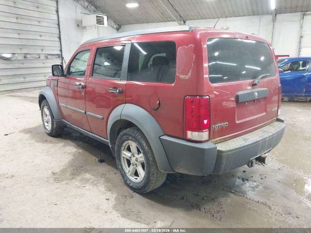 44631897 :رقم المزاد ، 1D8GU28K57W503665 vin ، 2007 Dodge Nitro Sxt مزاد بيع