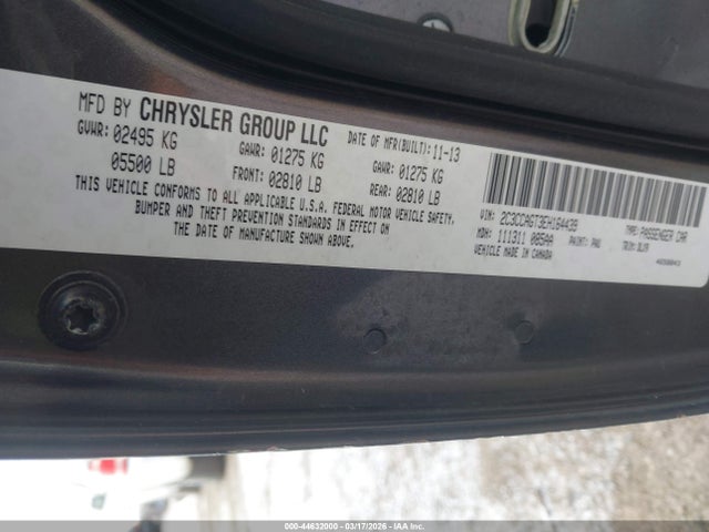 Aukcja sprzedaży 2014 Chrysler 300 300s, vin: 2C3CCAGT3EH164439, numer aukcji: 44632000